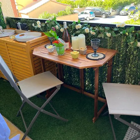 Daire Azur, Acces Direct Plage, Piscine, Clim, Tennis, Parking Privatif *